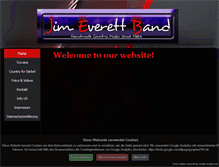 Tablet Screenshot of jim-everett-band.de